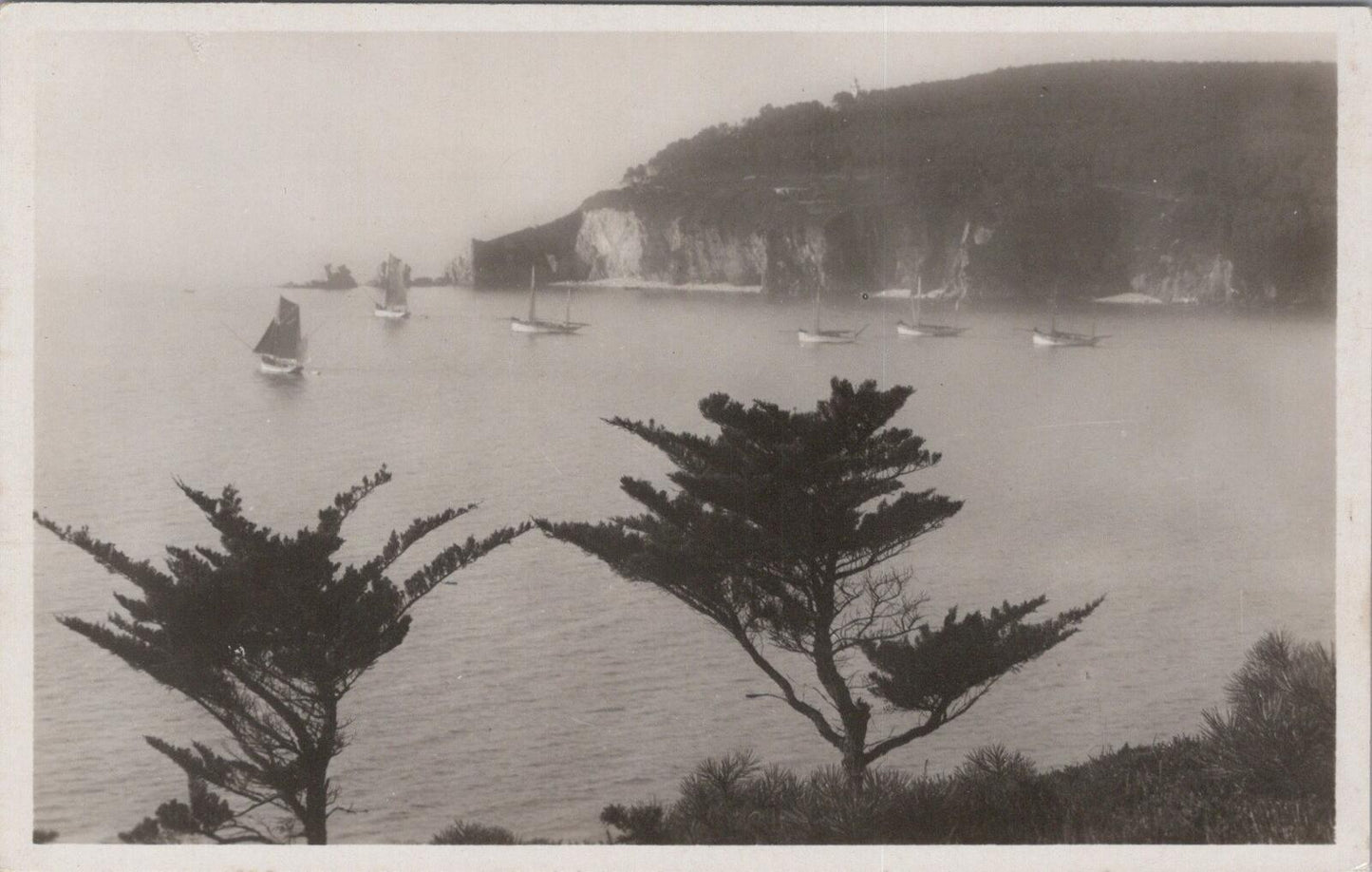 France Postcard: Bretagne Morgat la Pointe de Gador Boats Bay Coast XT3348