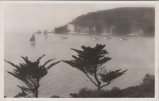 France Postcard: Bretagne Morgat la Pointe de Gador Boats Bay Coast XT3348