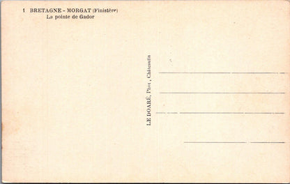 France Postcard: Bretagne Morgat la Pointe de Gador Boats Bay Coast XT3348