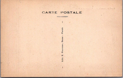 France Postcard: Pornic le Port et la Ville Harbour Castle Sailing Boats XT3358