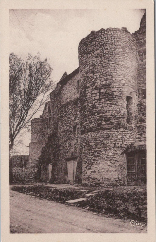 France Postcard: Sablet Vaucluse Old Remparts Medieval Stone Tower Wall XT3365