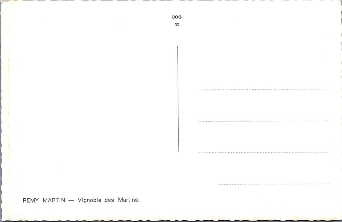 France Postcard: Remy Martin Vignoble des Martins Vineyard Cognac Estate XT3388