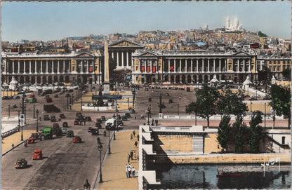 France Postcard: Paris en Flanant Place de la Concorde Montmartre XT3390