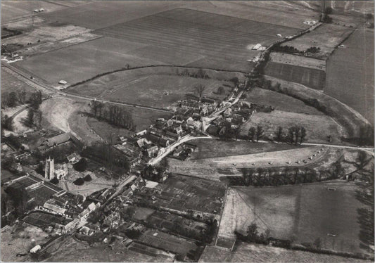 Wiltshire Postcard - Aerial View of Avebury From The South West  RR23200