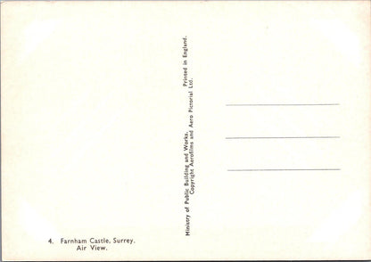 Wiltshire Postcard - Aerial View of Farnham Castle   RR23201