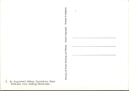 Kent Postcard - Aerial View of St Augustine's Abbey, Canterbury RR23243