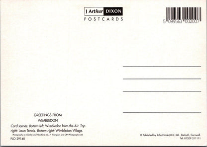 Sports Postcard - Lawn Tennis, Greetings From Wimbledon RR23246