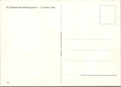 Sports Postcard - Olympics, Tirol, Austria, Original Seefelder Bauer RR23248