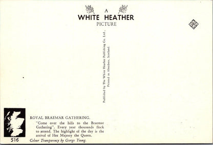 Sports Postcard - Highland Games, Royal Braemar Gathering, Scotland   RR23257