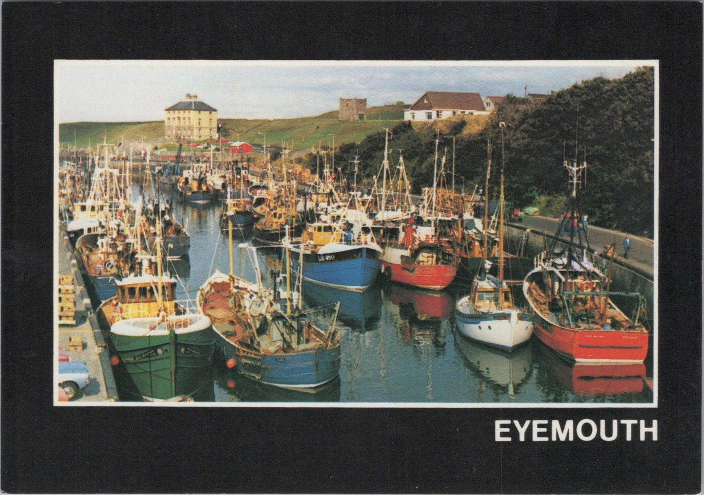 Scotland Postcard - Eyemouth Harbour, Berwickshire, Scottish Borders RR23266