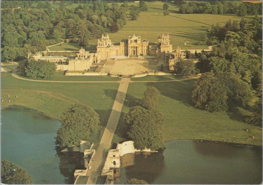 Oxfordshire Postcard - Aerial View of Blenheim Palace RR23272