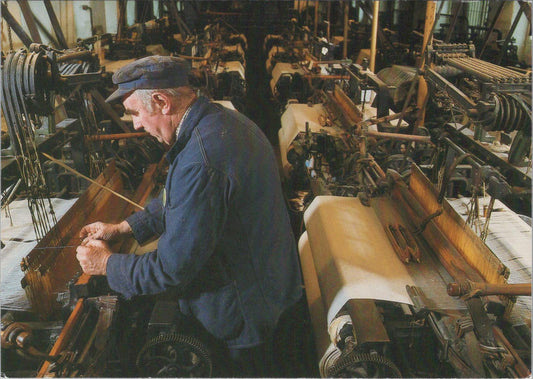 Industrial Postcard - Quarry Bank Mill, Styal, The Weaving Shed  RR23279