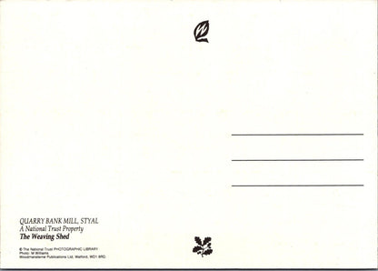 Industrial Postcard - Quarry Bank Mill, Styal, The Weaving Shed  RR23279