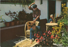 Load image into Gallery viewer, Portugal Postcard - Furniture and Wicker Work, Madeira, Camacha  RR23290
