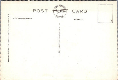 Sussex Postcard - Aerial View of Chichester Cathedral   RR23312