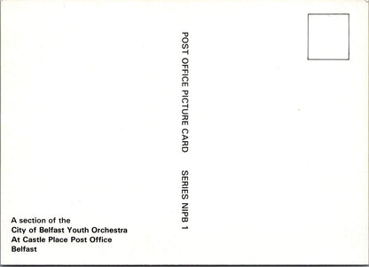 County Antrim Postcard: City of Belfast Youth Orchestra, Post Office XT2211