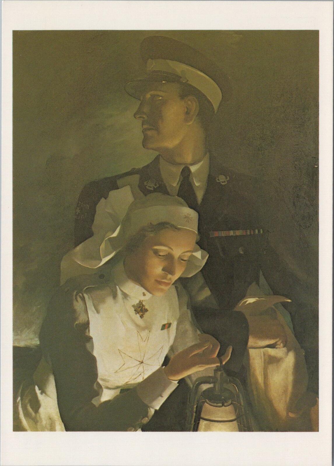 Art Postcard: St. John Ambulance Brigade Oil Painting Anna Zinkeisen XT2217