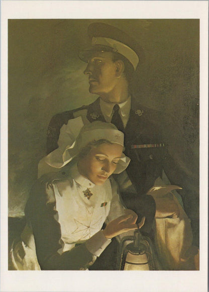 Art Postcard: St. John Ambulance Brigade Oil Painting Anna Zinkeisen XT2217