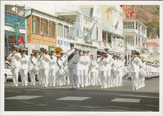 South Africa Postcard: SA Navy Band Freedom of City Parade Simon's Town XT2234