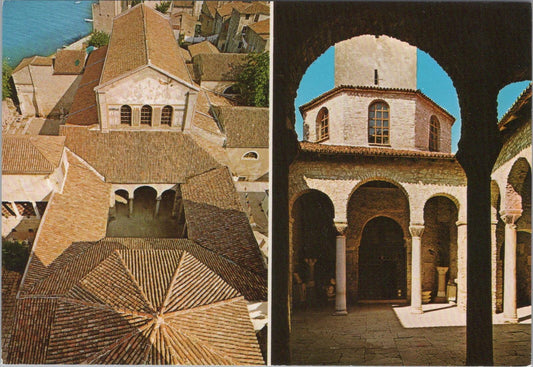 Poreč Croatia Postcard Multi-View Euphrasian Basilica UNESCO Heritage  XT2325