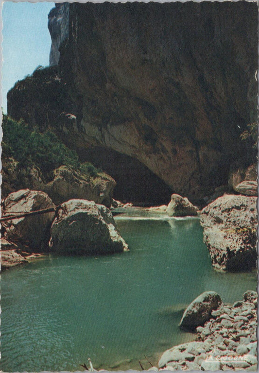 France Postcard Gorges du Verdon La Baume aux Pigeons, Verdon Gorge XT2331