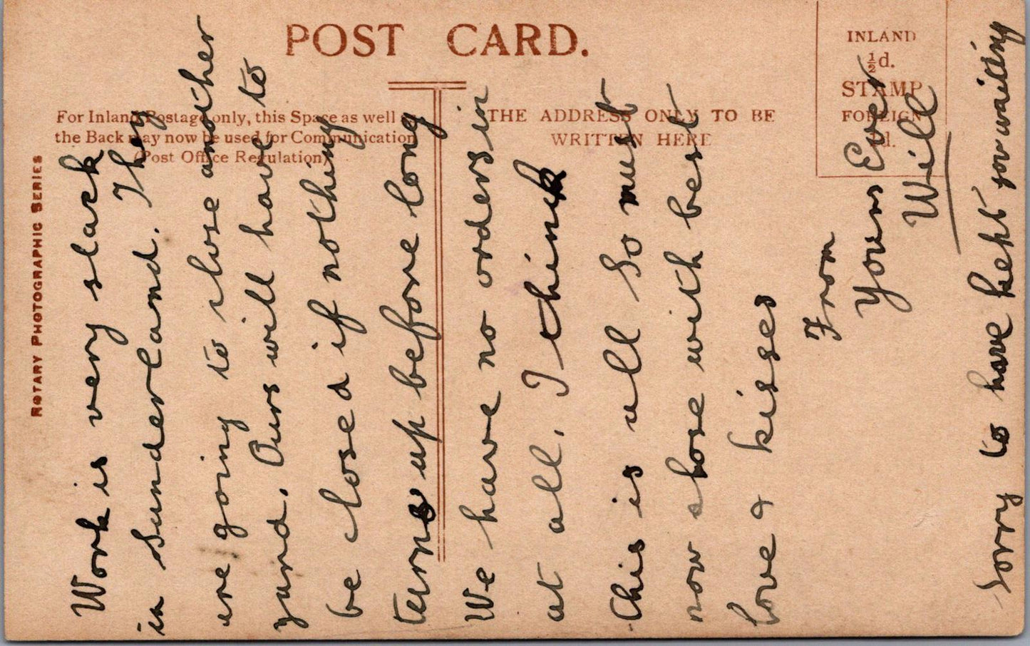 Theatrical Postcard - Miss Ada Reeve, English Stage and Film Actress  XT461