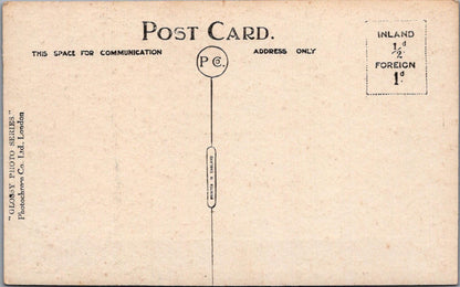 Wales Postcard - Welsh Woman in Traditional Dress, Spinning Wheel XT481
