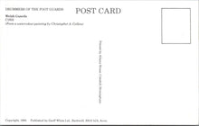 Load image into Gallery viewer, Military Postcard - Drummers of The Foot Guards, Welsh Guards   XT512
