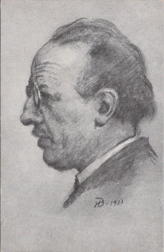 Music Postcard - Czech composer Vítězslav Novák, Artist Hugo Boettinger  XT556
