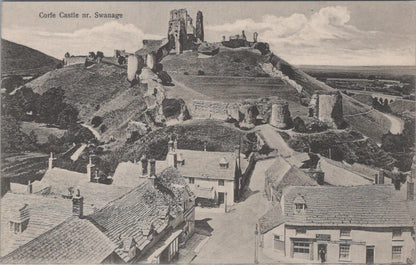 Dorset Postcard - Corfe Castle, Near Swanage   XT565