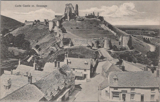 Dorset Postcard - Corfe Castle, Near Swanage   XT565