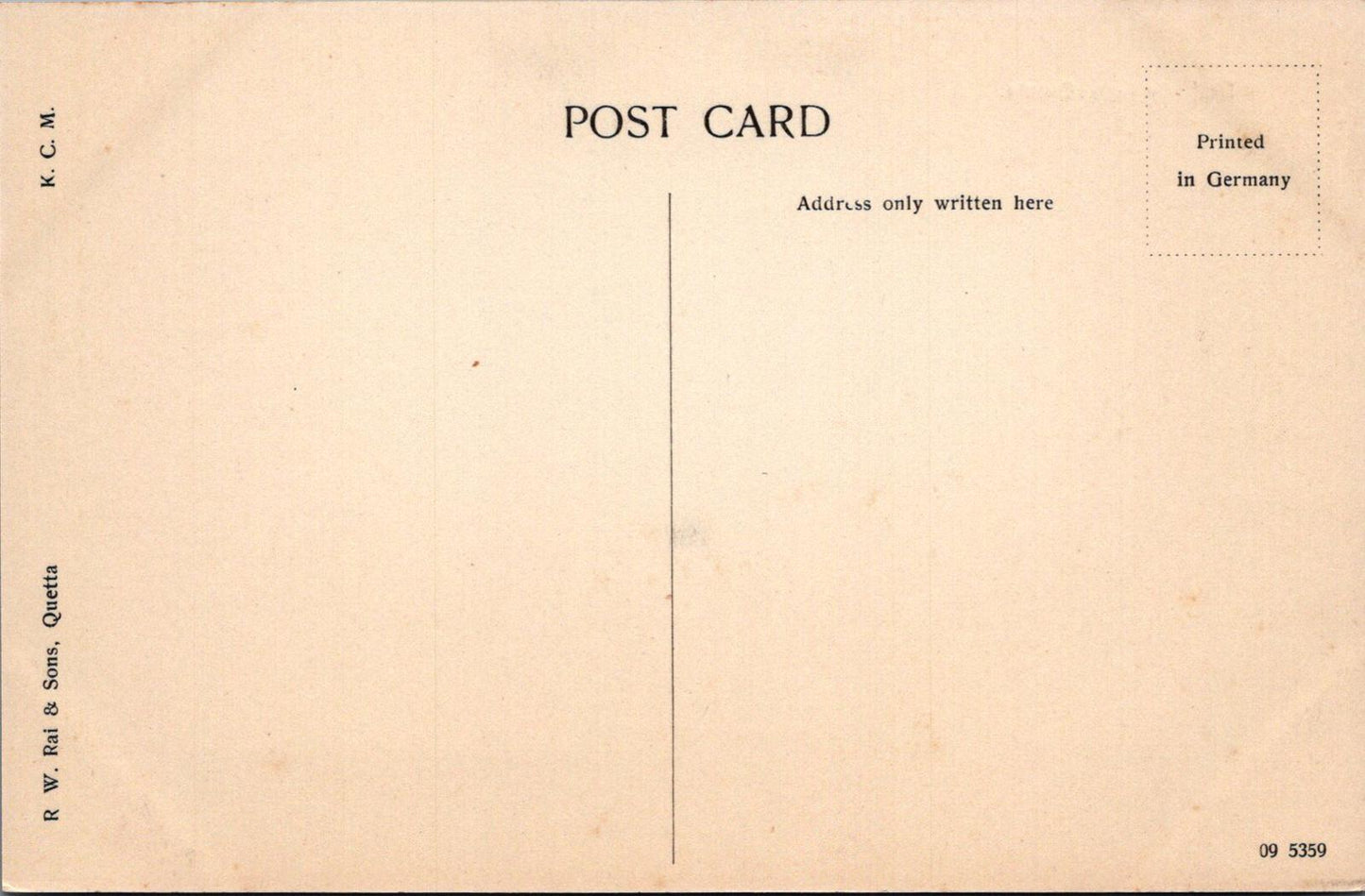 Pakistan Postcard - Command and Staff College, Quetta, Balochistan  XT580