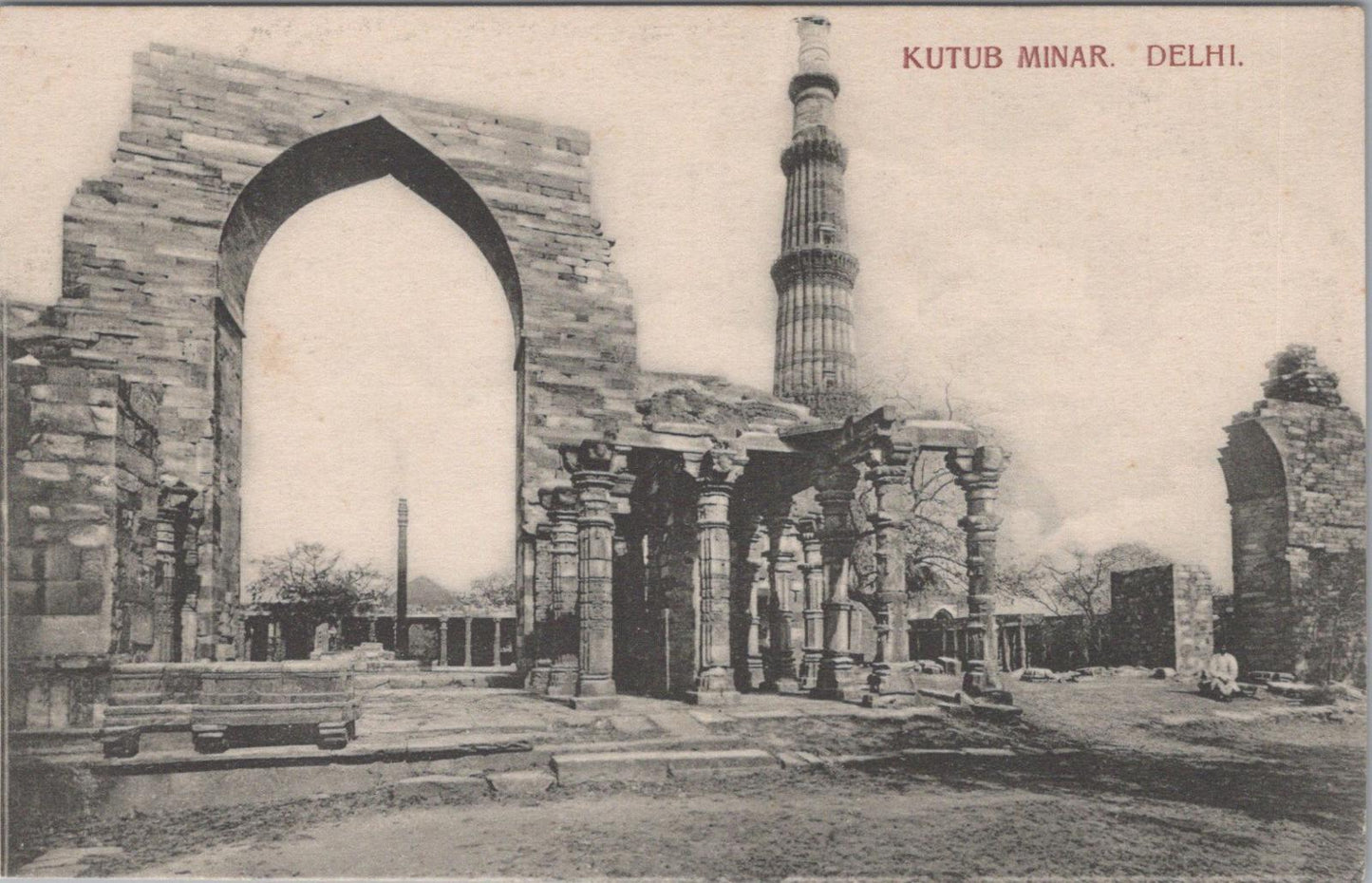 India Postcard - Qutb Minar Complex in Delhi  XT581