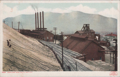 America Postcard - Moonlight Mine in Butte, Montana  XT593