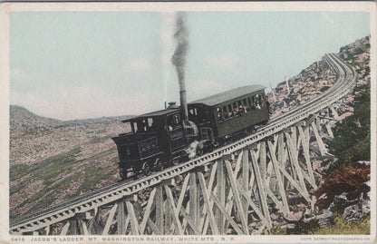 America Postcard - Mount Washington Cog Railway, White Mountains, New Hampshire XT605