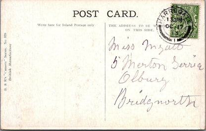 Yorkshire Postcard: The Sulphur Well Royal Pump Room Harrogate 1913 XT3161