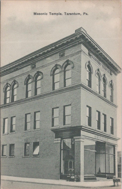 America Postcard - Masonic Temple, Tarentum, Pennsylvania  XT980