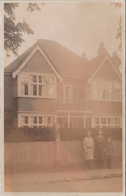London Postcard - Wealdstone, Harrow RP of Unidentified House  XT987