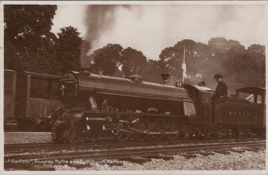 Transport Postcard - "Samson" (No. 6), Romney, Hythe & Dymchurch Railway  XT998
