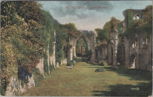 Hampshire Postcard: Netley Abbey, Southampton, 1923  XT1014