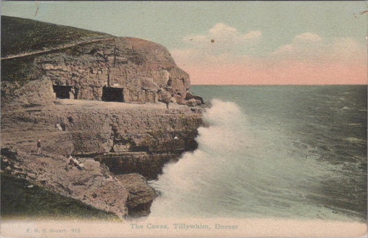 Dorset Postcard: The Caves, Tillywhim, Swanage  XT1033