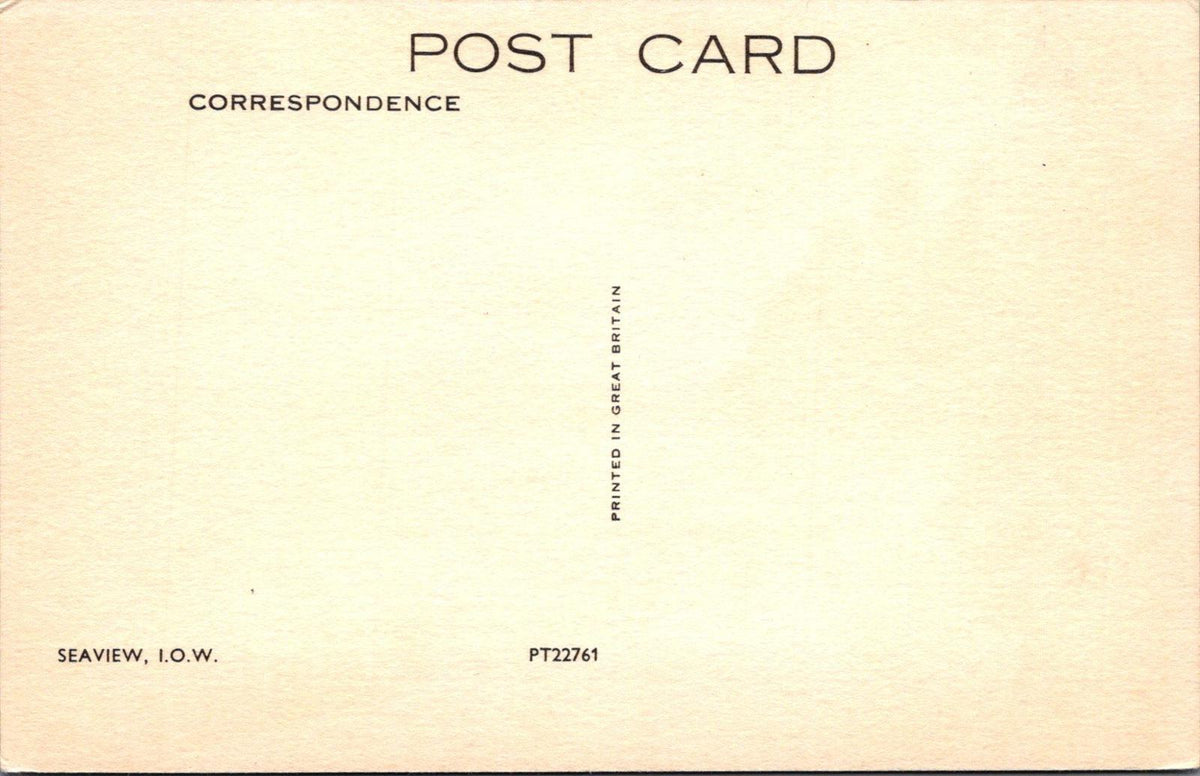 Isle of Wight Postcard: View of Seaview   XT1037