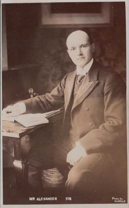 Music Postcard - Charles Alexander, American Gospel Singer & Evangelist  XT1051