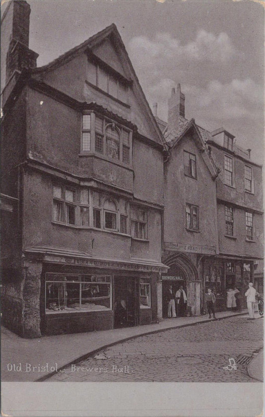 Bristol Postcard - Old Bristol, Brewers Hall, Christmas Street   XT1108
