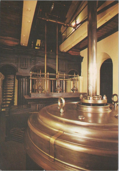 London Postcard - Kew Bridge Steam Museum Brentford, Cornish Beam Engine XT1645