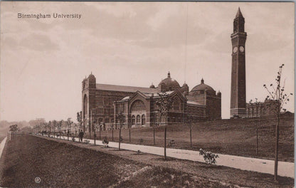 Warwickshire Postcard: Birmingham University, Aston Webb Clock Tower XT1503