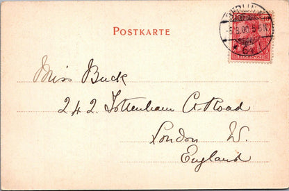 Germany Postcard: Berlin, Die Siegessäule, Victory Column, 1900 -  XT1549