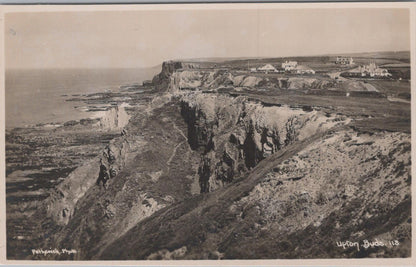 Cornwall Postcard: Rugged Coastline of Upton Cliffs, Bude  XT1552