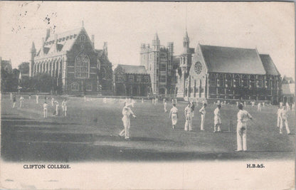 Bristol Postcard: Cricket Ground of Clifton College in Bristol  XT1553