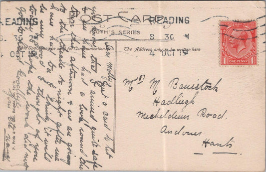 Banistock: Hadleigh, Micheldever Road, Andover, Hampshire 1919 - HX45
